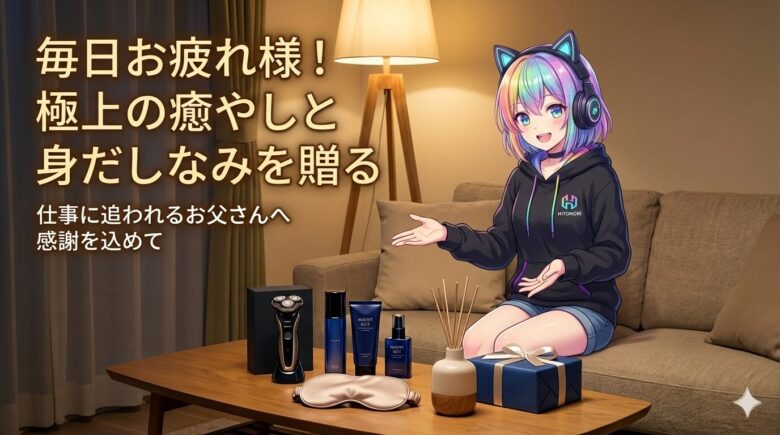 毎日お疲れ様!「極上の癒やしと身だしなみ」を贈る