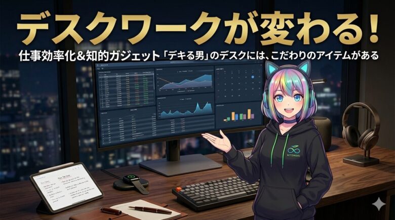 デスクワークが変わる!「仕事効率化&知的」ガジェット
