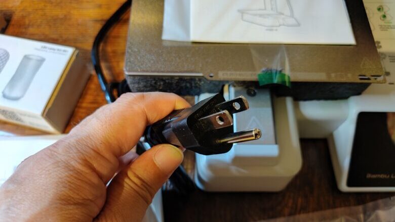 Bambu Lab A1 miniのコンセント