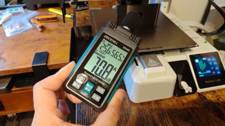 Bambu Lab A1 miniの騒音