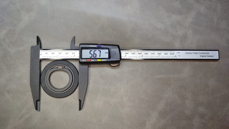 マグネット式スマートフォンリングのサイズ