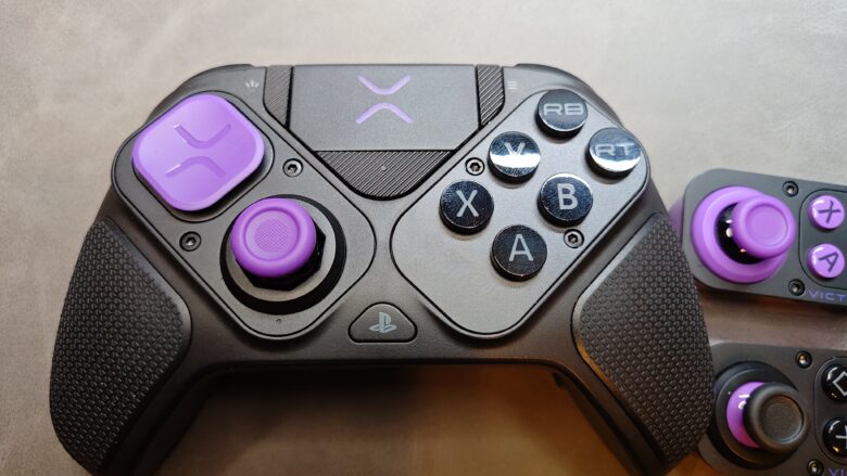 ホールエフェクトスティックモジュール、改良版天面6ボタンモジュールに交換完了