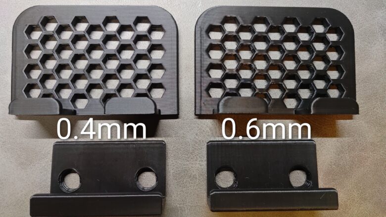 0.4mmと0.6mm比較