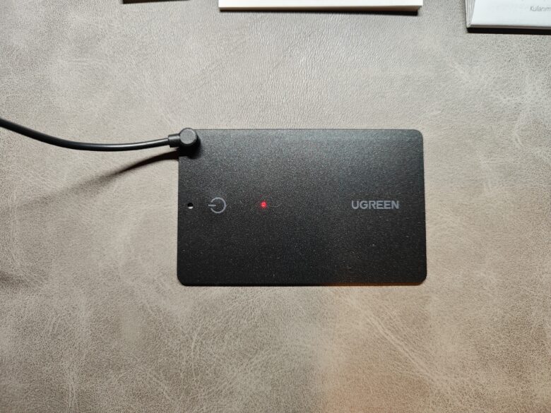 UGREEN Fine Track Slimの充電